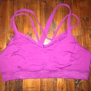 Lululemon Purple Sports Bra Sz 12